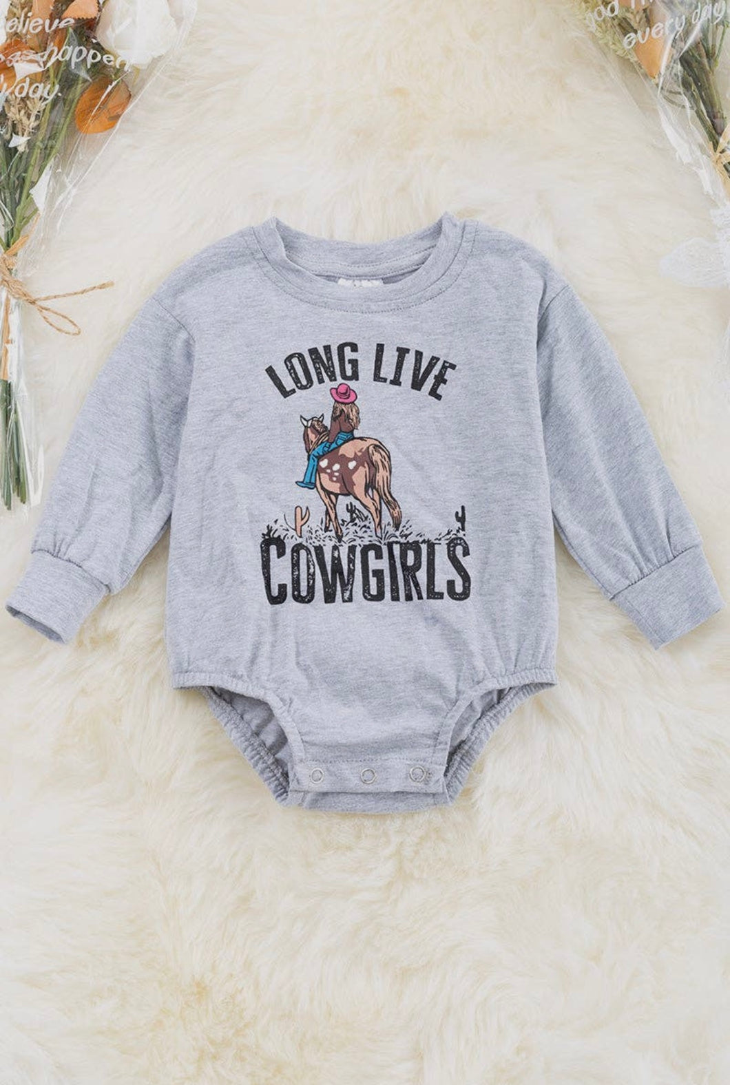 Cowgirls Forever Onesie