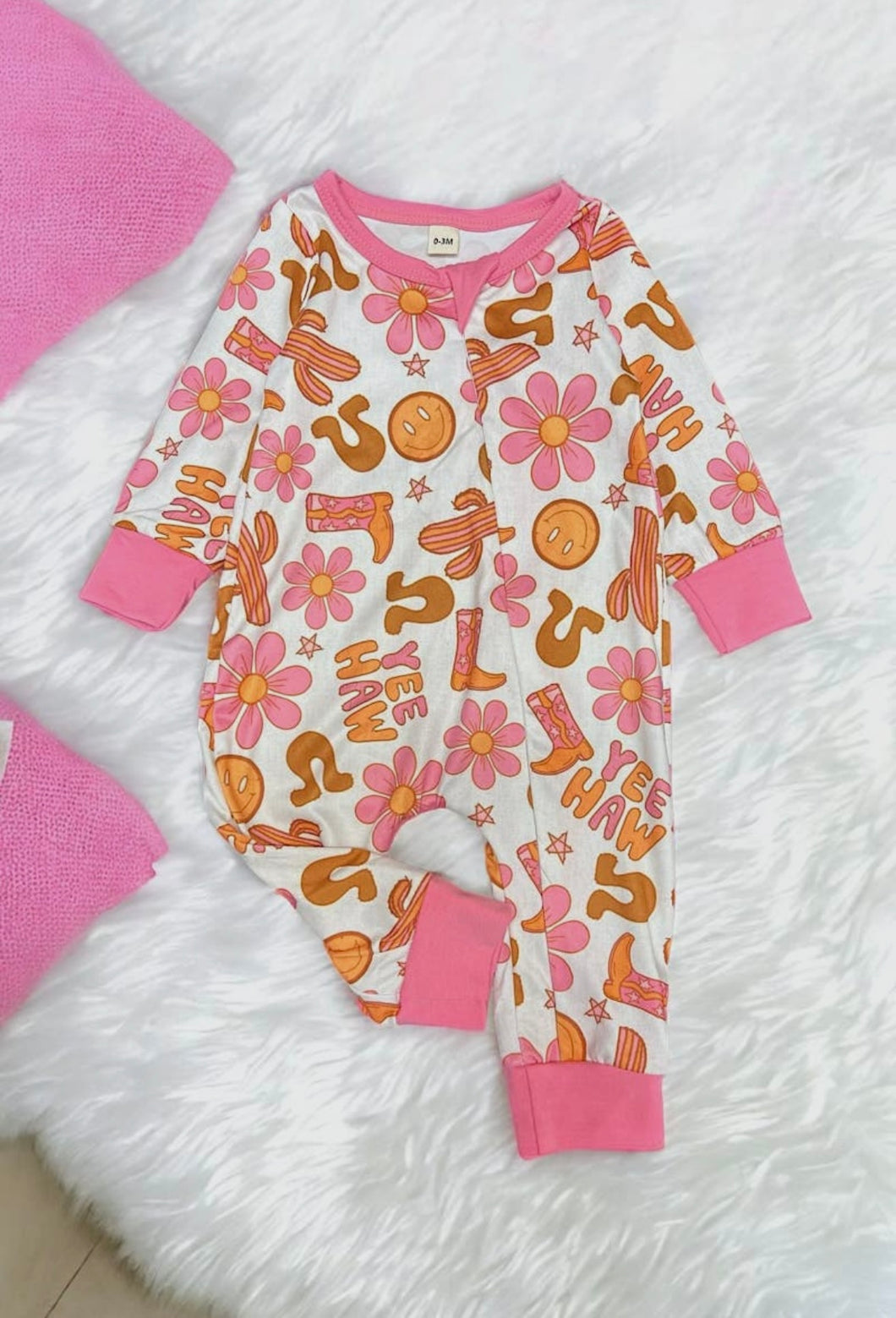 Retro Cowgirl Onesie