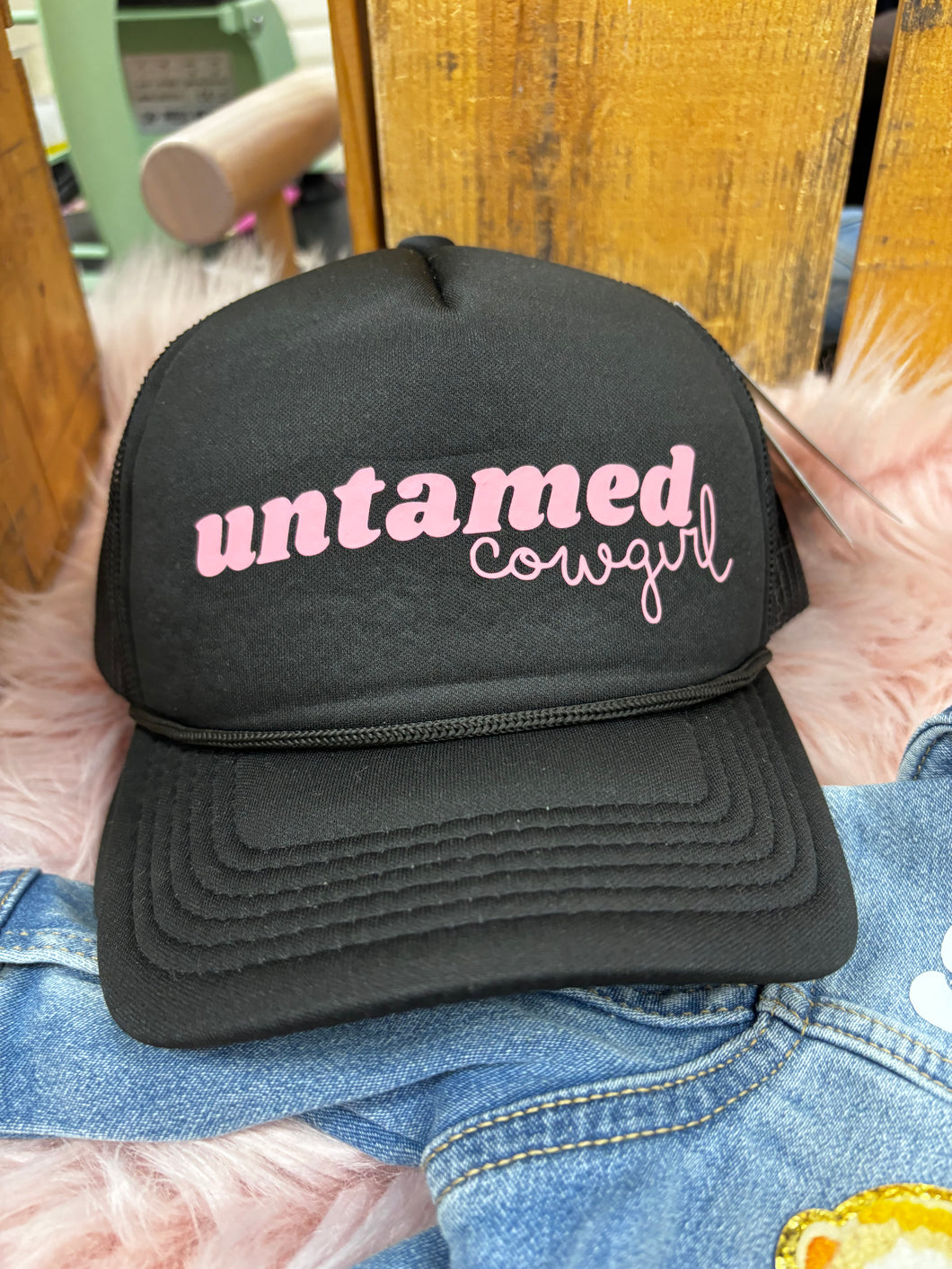 Untamed Cowgirl Trucker Hat - Youth