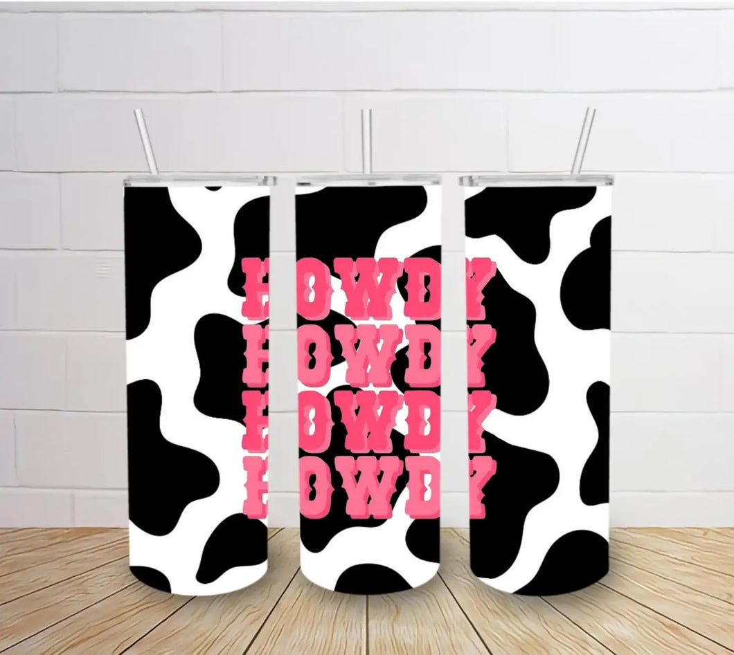Holy Cow, Howdy! Tumbler
