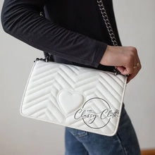 Load image into Gallery viewer, The Marta Shoulder Bag - White
